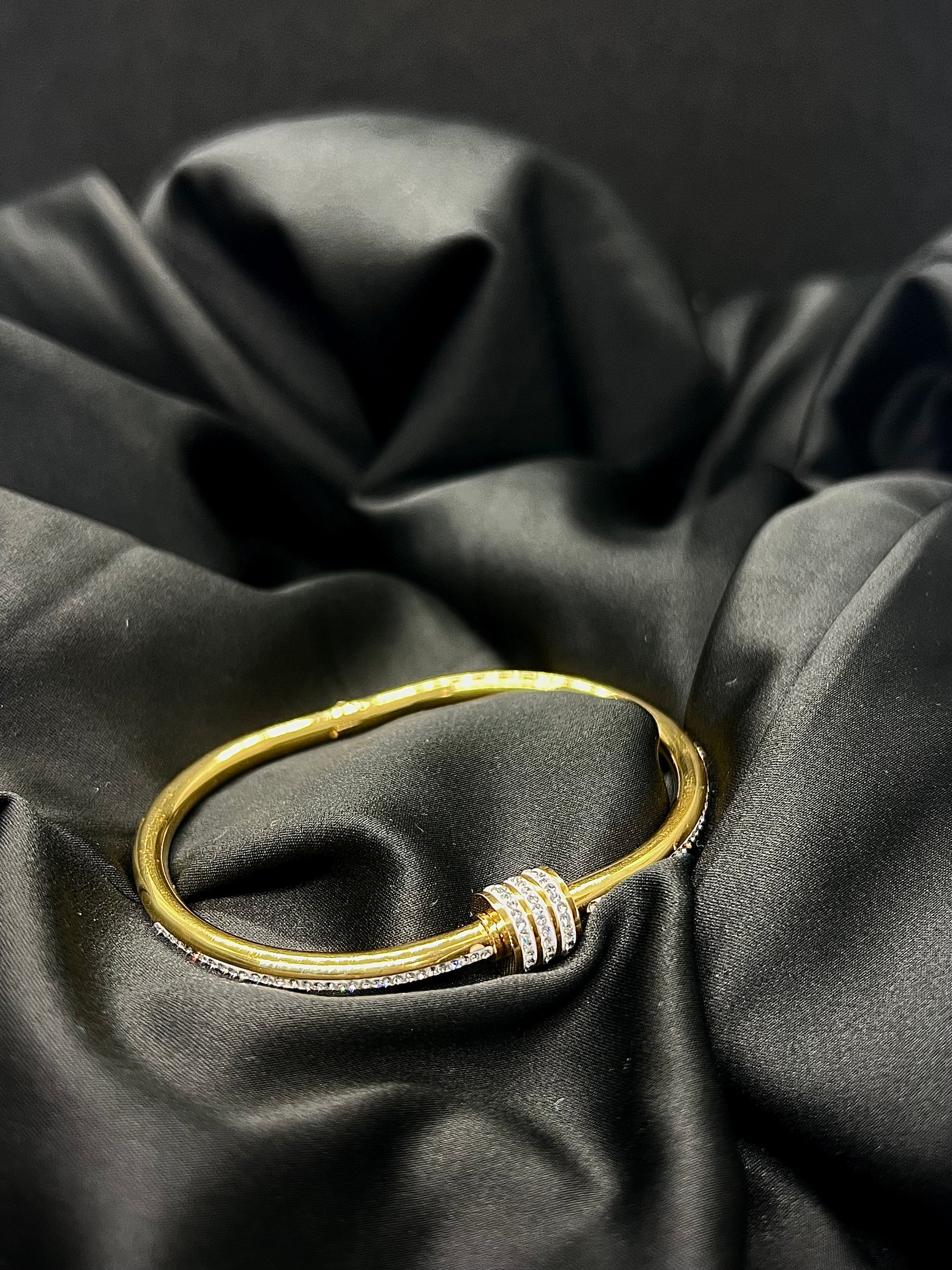 JONC CERCLE INFINI - ACIER INOXYDABLE - Maison Rin