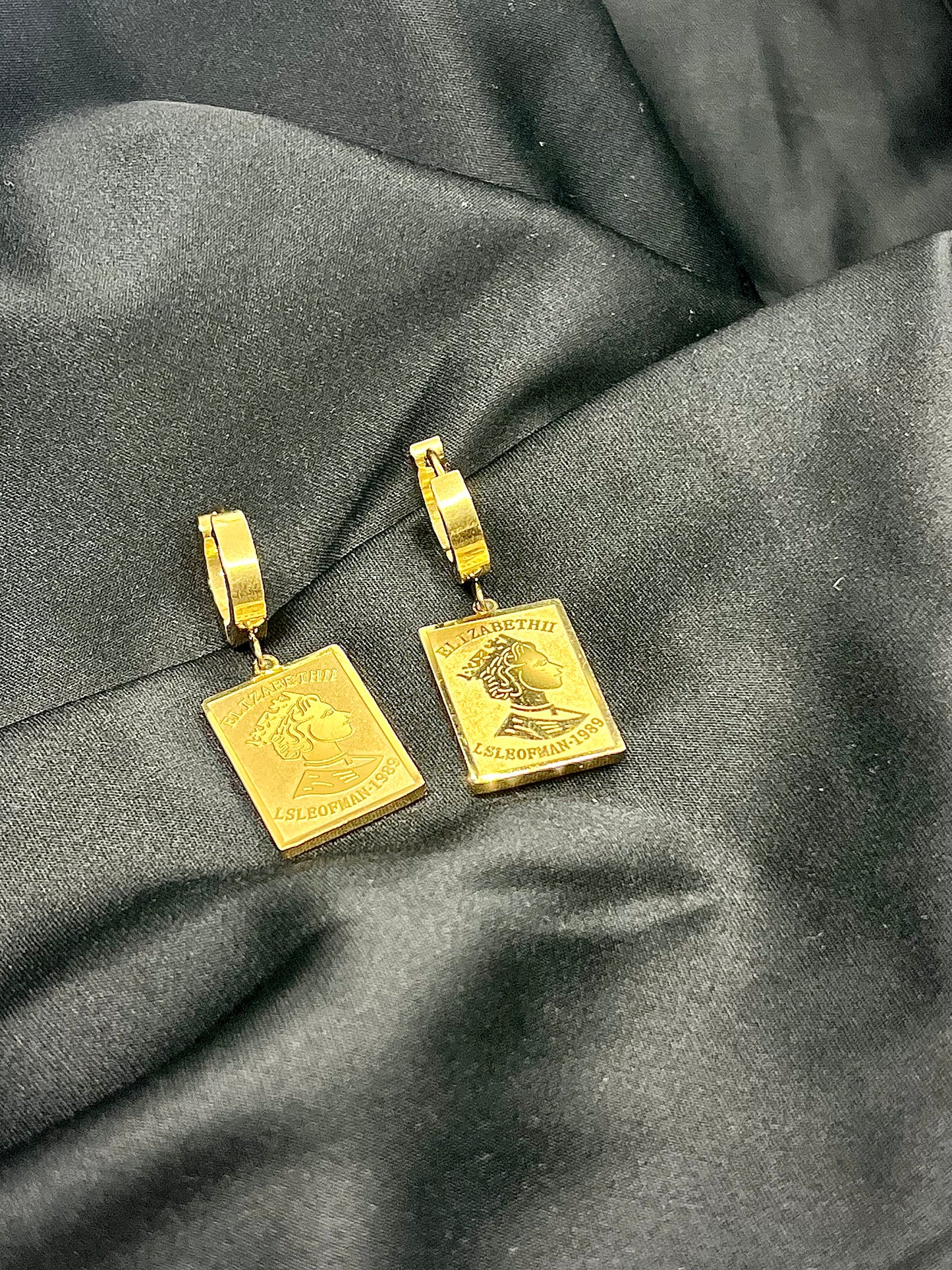 BOUCLES D'OREILLES PRISMATIQUE - INOXYDABLE - Maison Rin