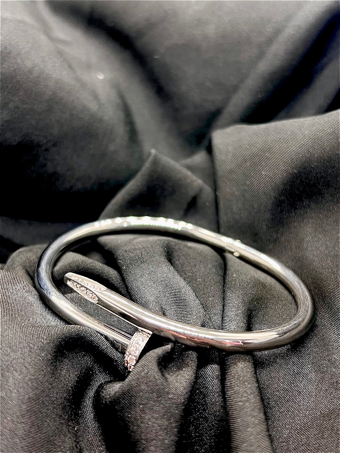 JONC MELANIA - ACIER INOXYDABLE - Maison Rin