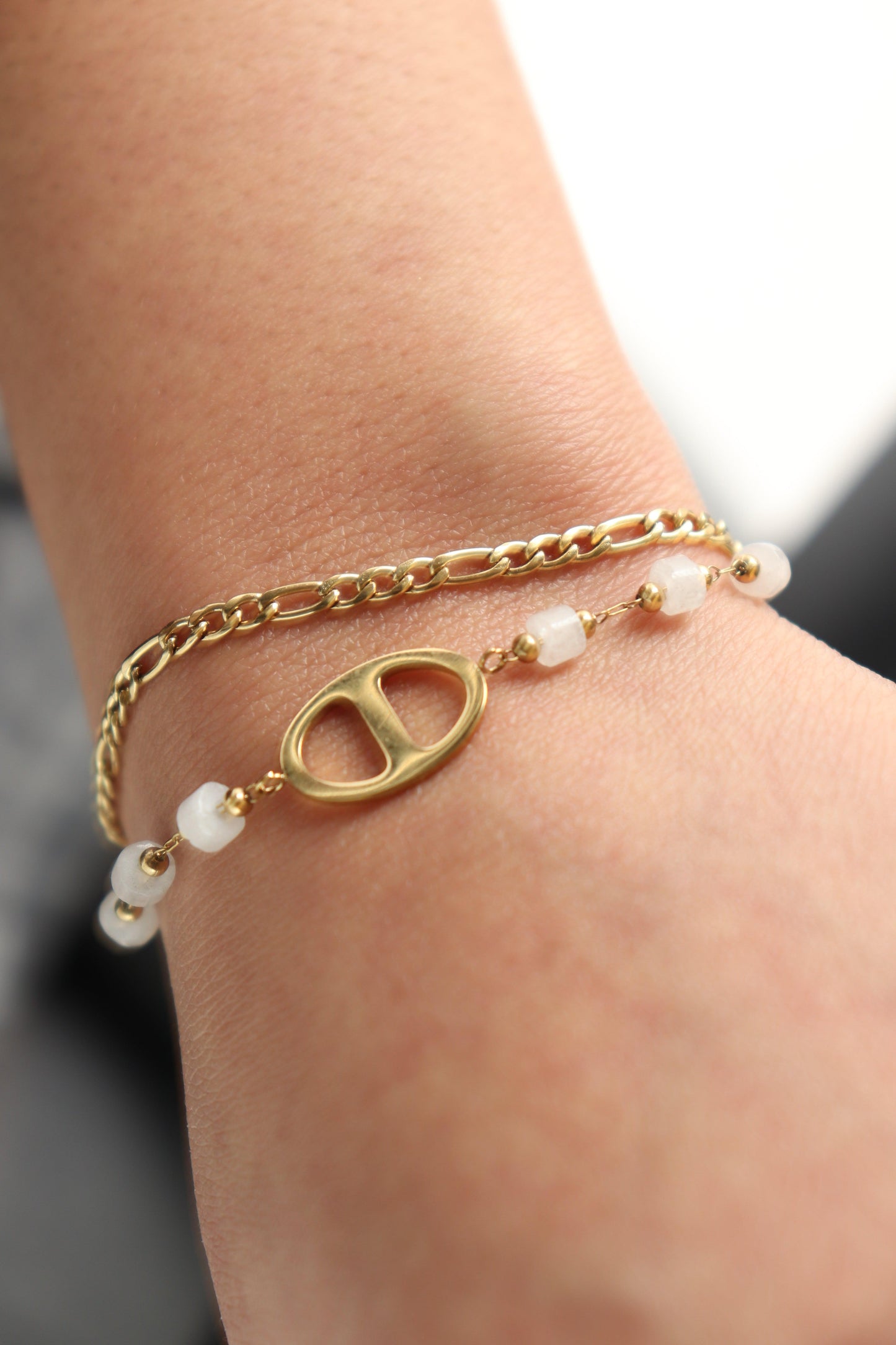 BRACELET ROSIE - ACIER INOXYDABLE - Maison Rin