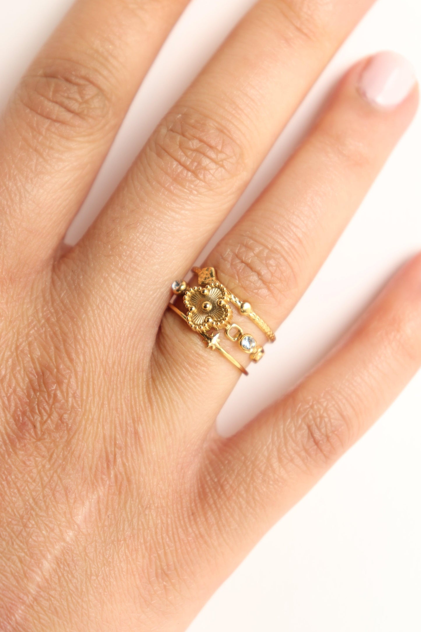 BAGUE SIERA - ACIER INOXYDABLE - Maison Rin