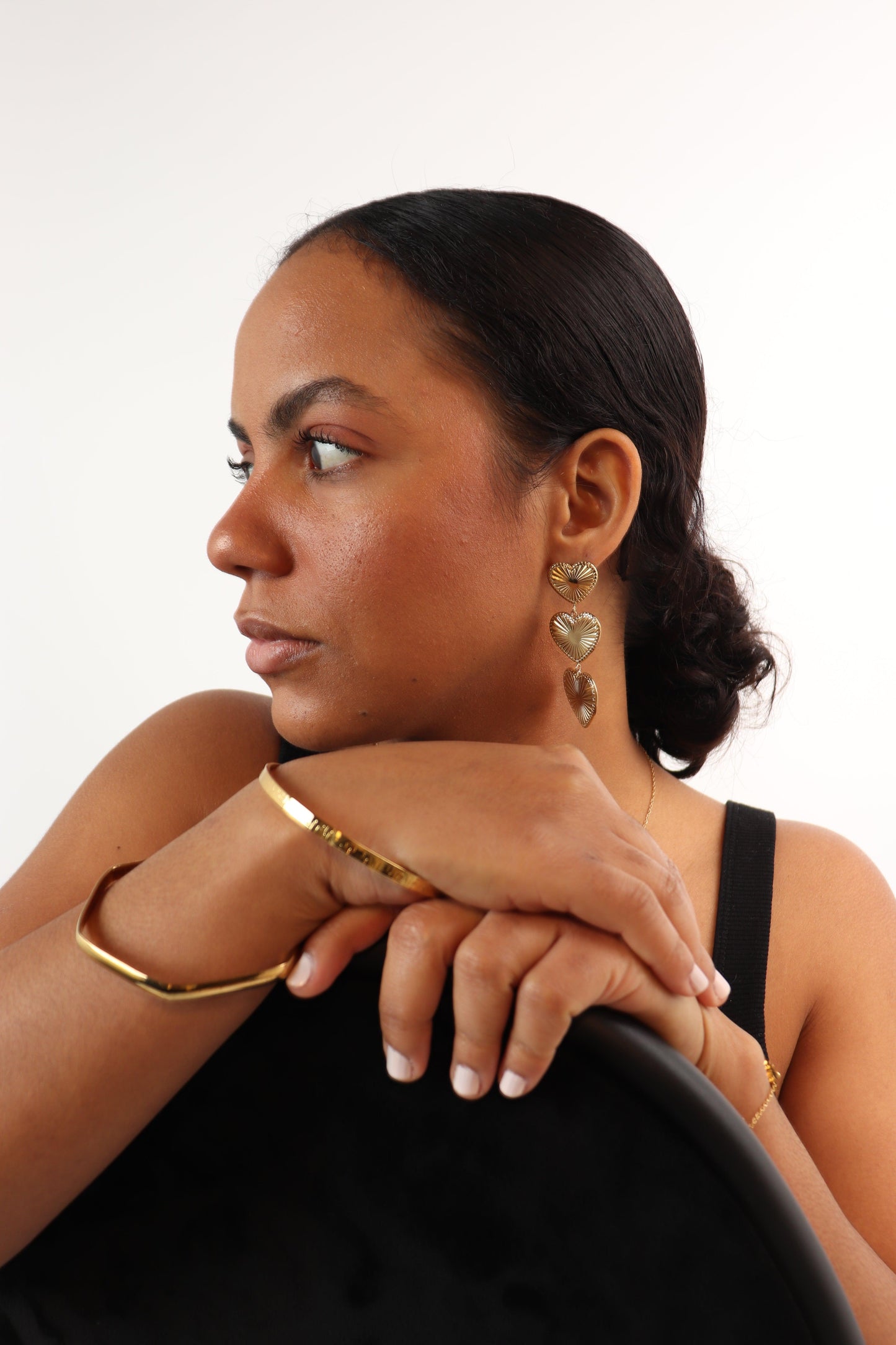 BOUCLES D'OREILLES MAUREEN - INOXYDABLE - Maison Rin