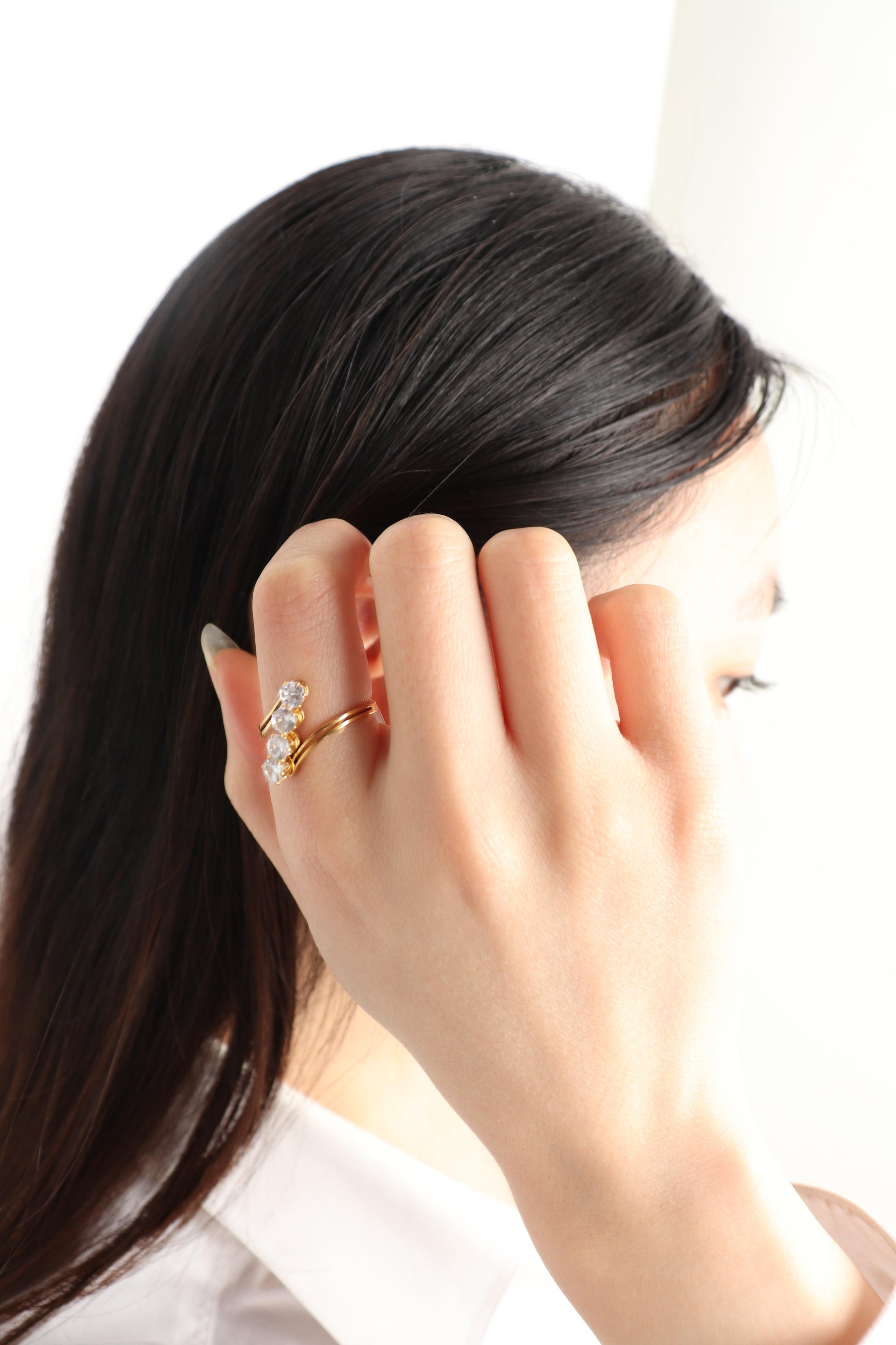 BAGUE SOPHIE - INOXYDABLE - Maison Rin