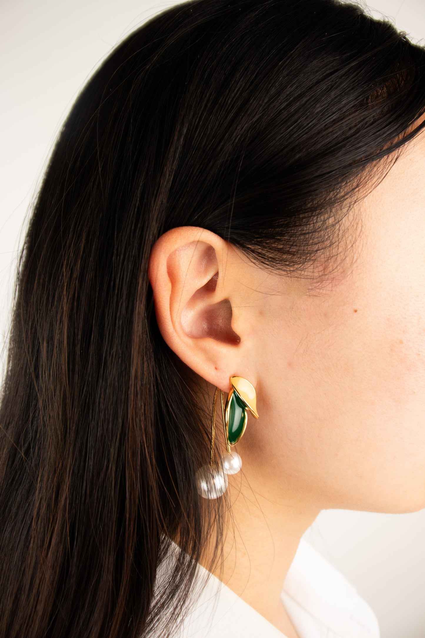 BOUCLES D'OREILLES LAURENA - INOXYDABLE - Maison Rin