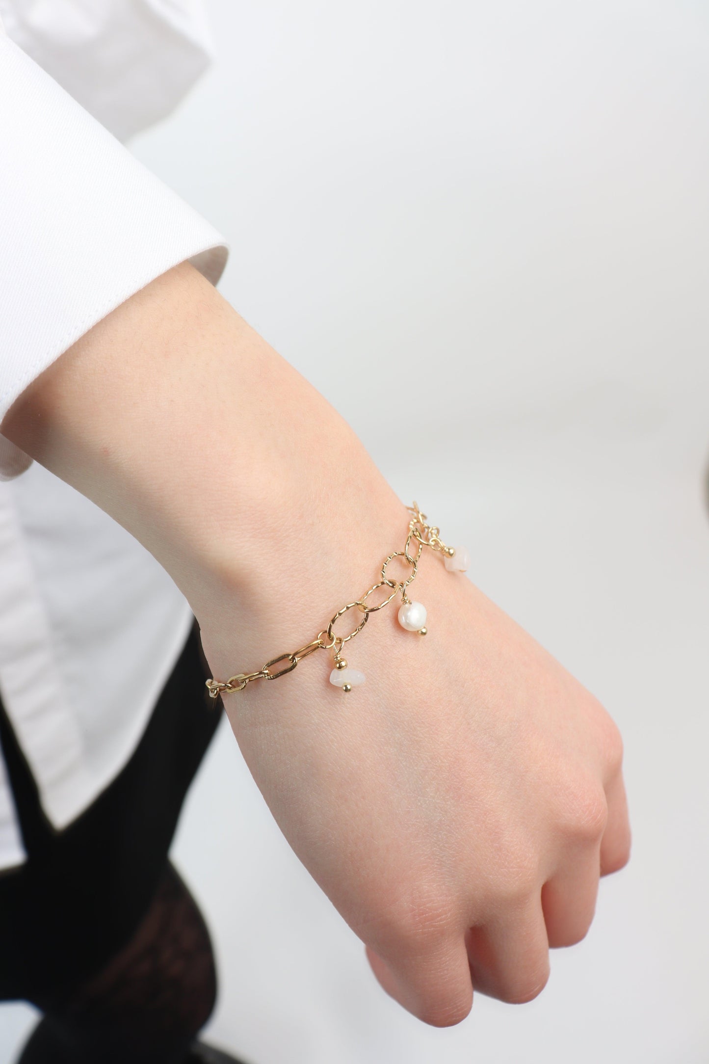 BRACELET LUMIERE D'AZUR - INOXYDABLE - Maison Rin