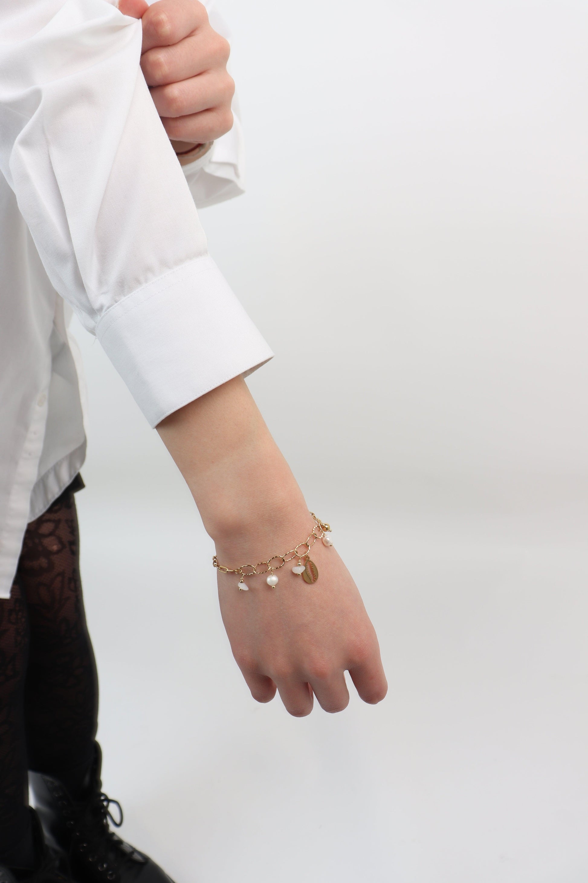 BRACELET LUMIERE D'AZUR - INOXYDABLE - Maison Rin