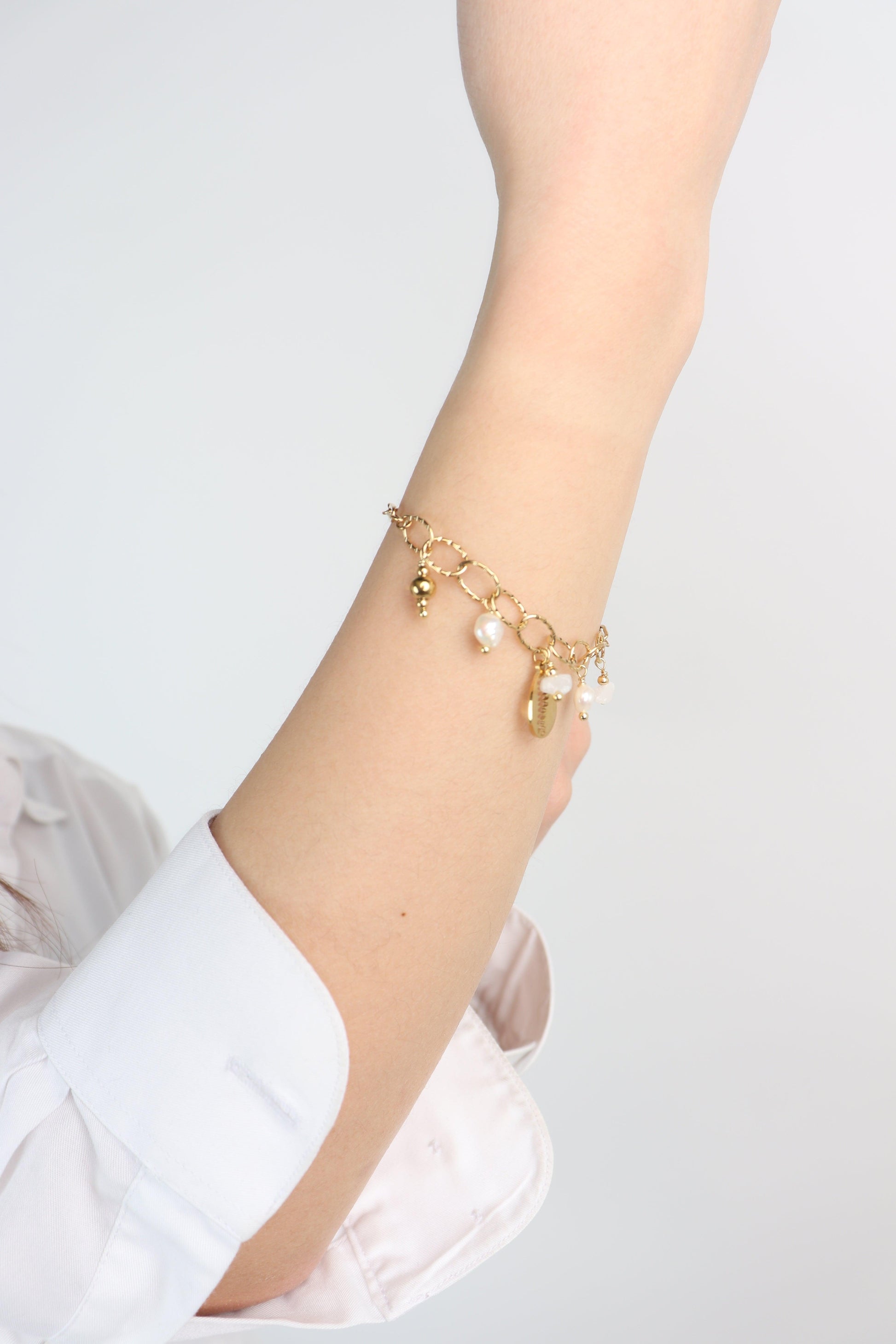 BRACELET LUMIERE D'AZUR - INOXYDABLE - Maison Rin