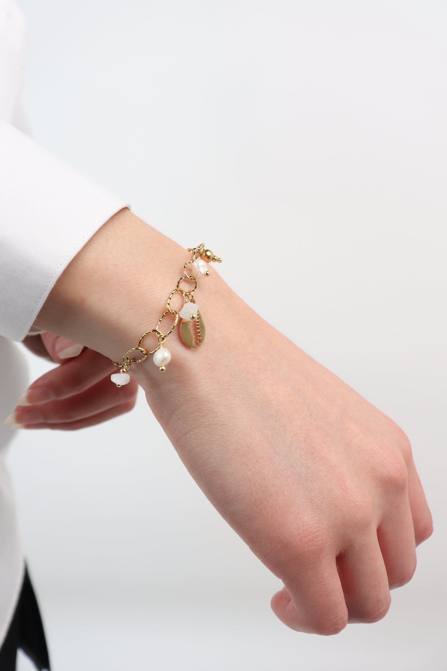 BRACELET LUMIERE D'AZUR - INOXYDABLE - Maison Rin