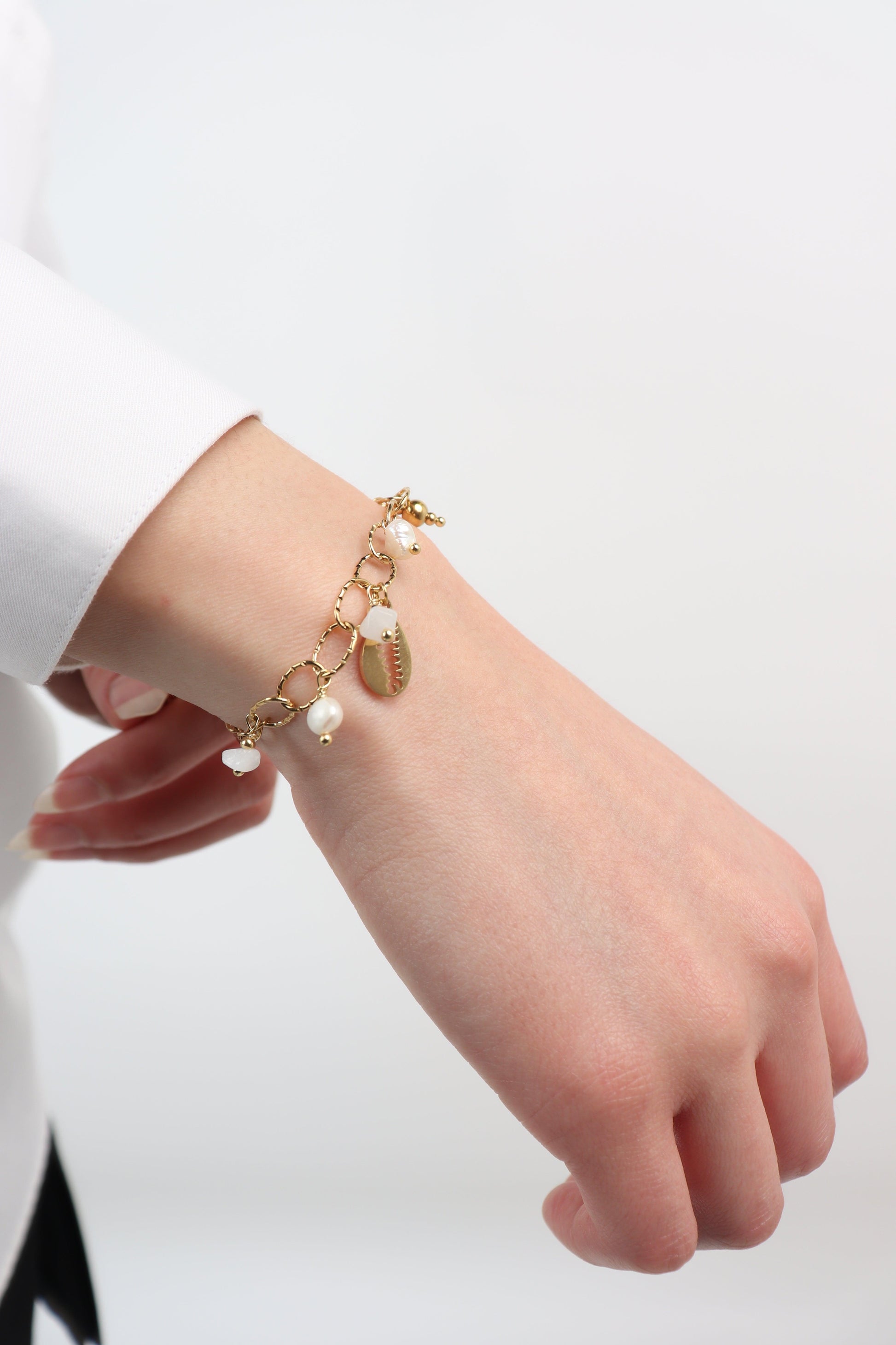 BRACELET LUMIERE D'AZUR - INOXYDABLE - Maison Rin