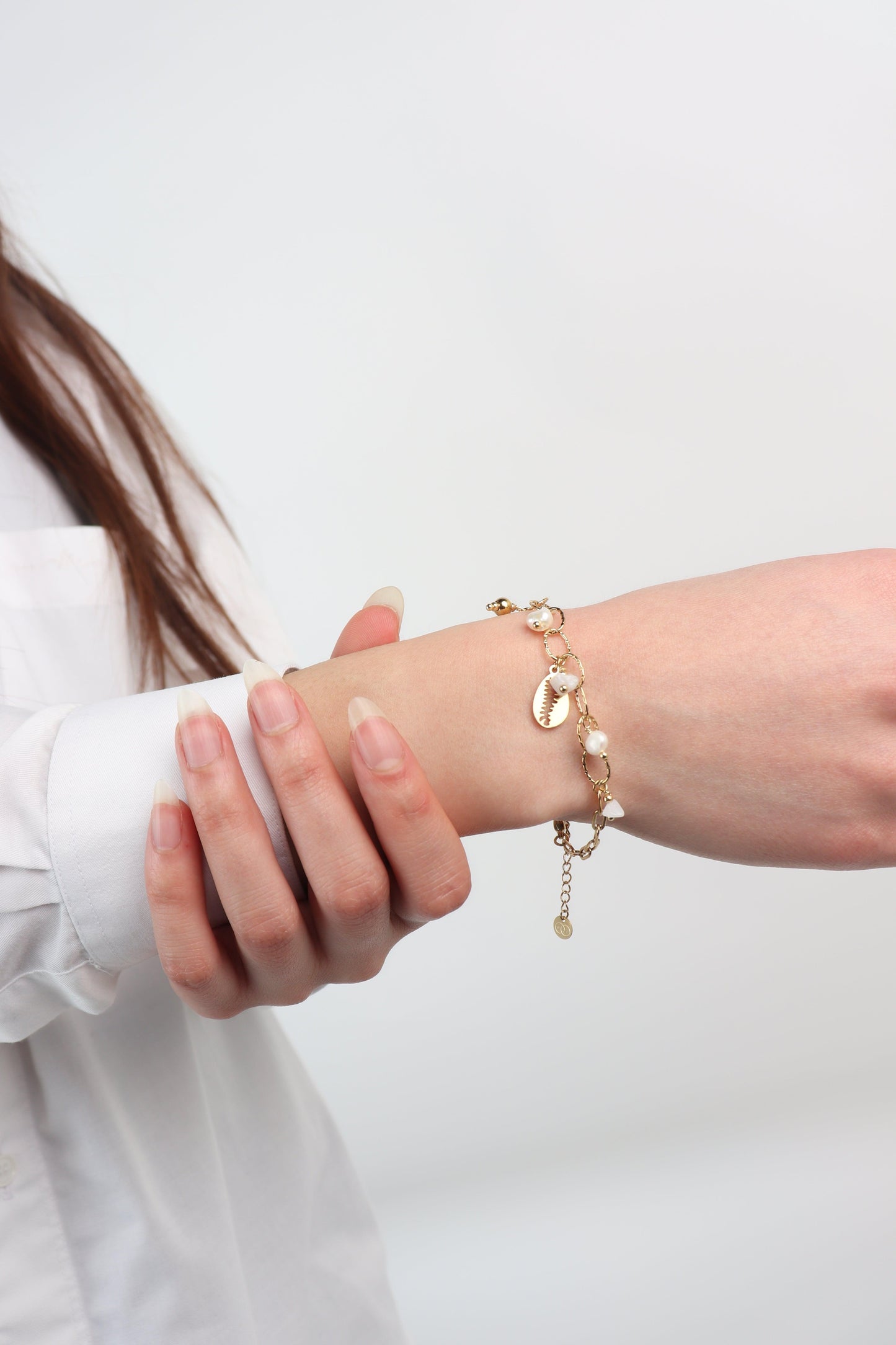 BRACELET LUMIERE D'AZUR - INOXYDABLE - Maison Rin