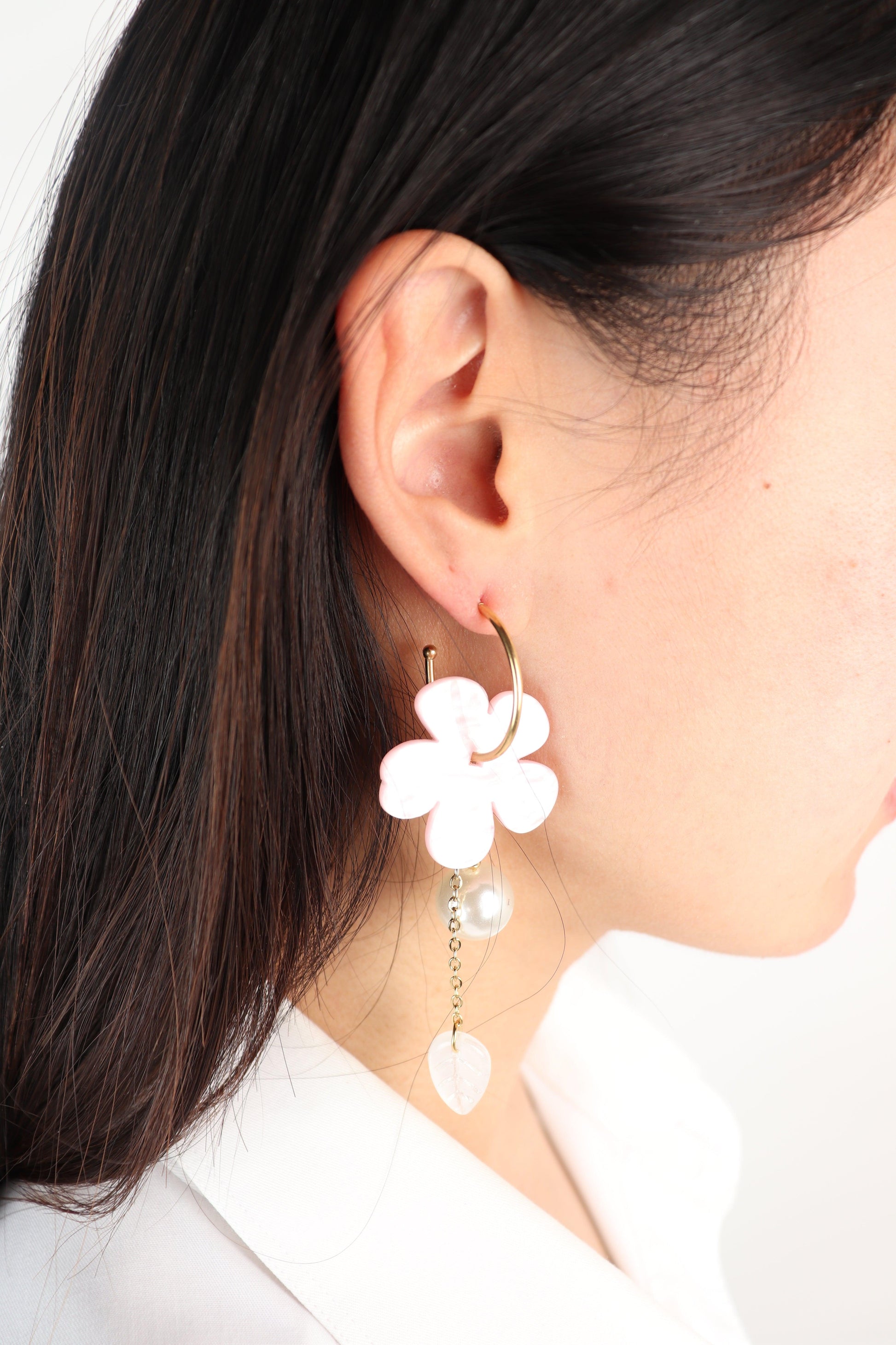 BOUCLES D'OREILLES ARIELLE - ACIER INOXYDABLE - Maison Rin