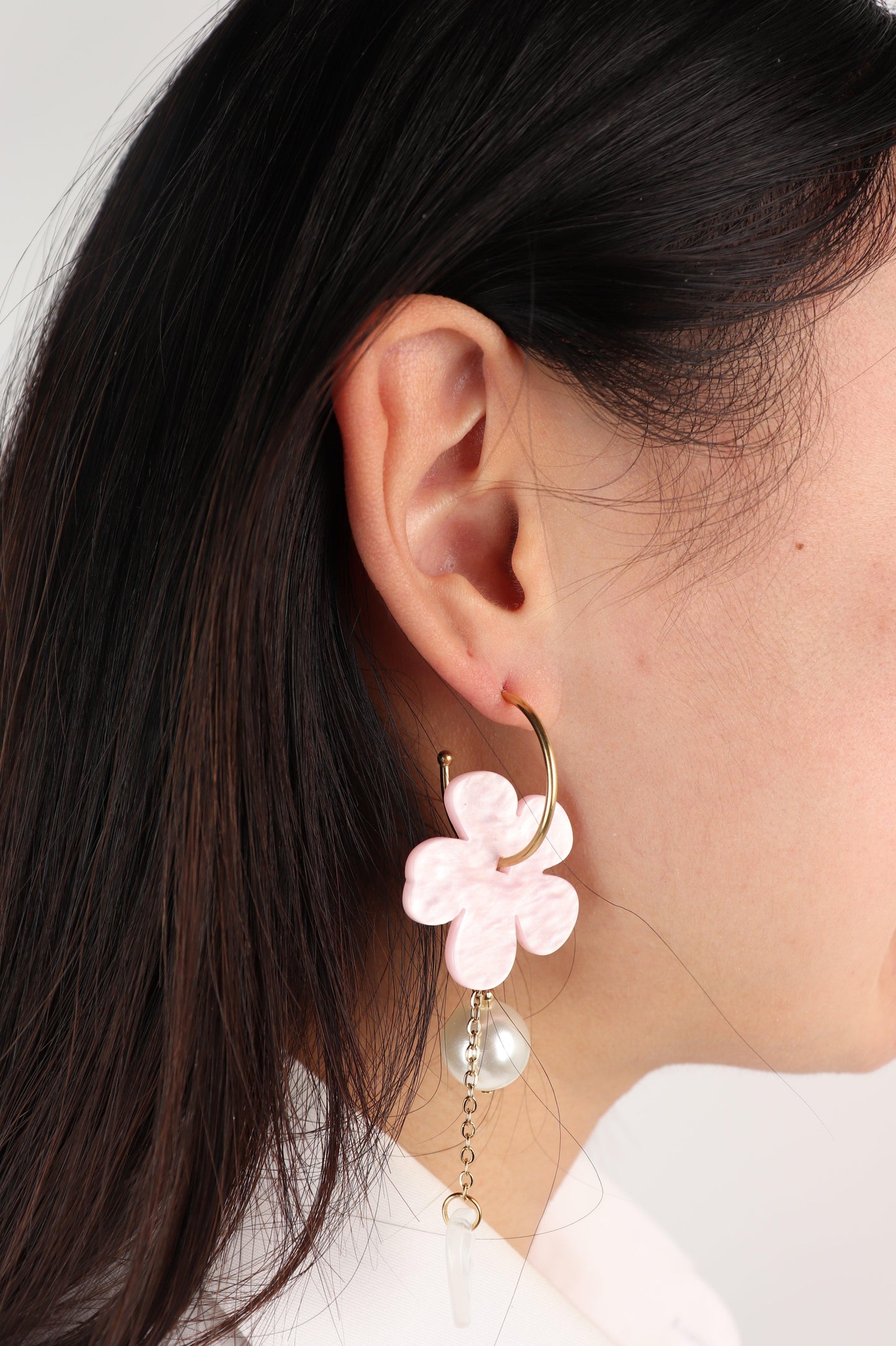 BOUCLES D'OREILLES ARIELLE - ACIER INOXYDABLE - Maison Rin