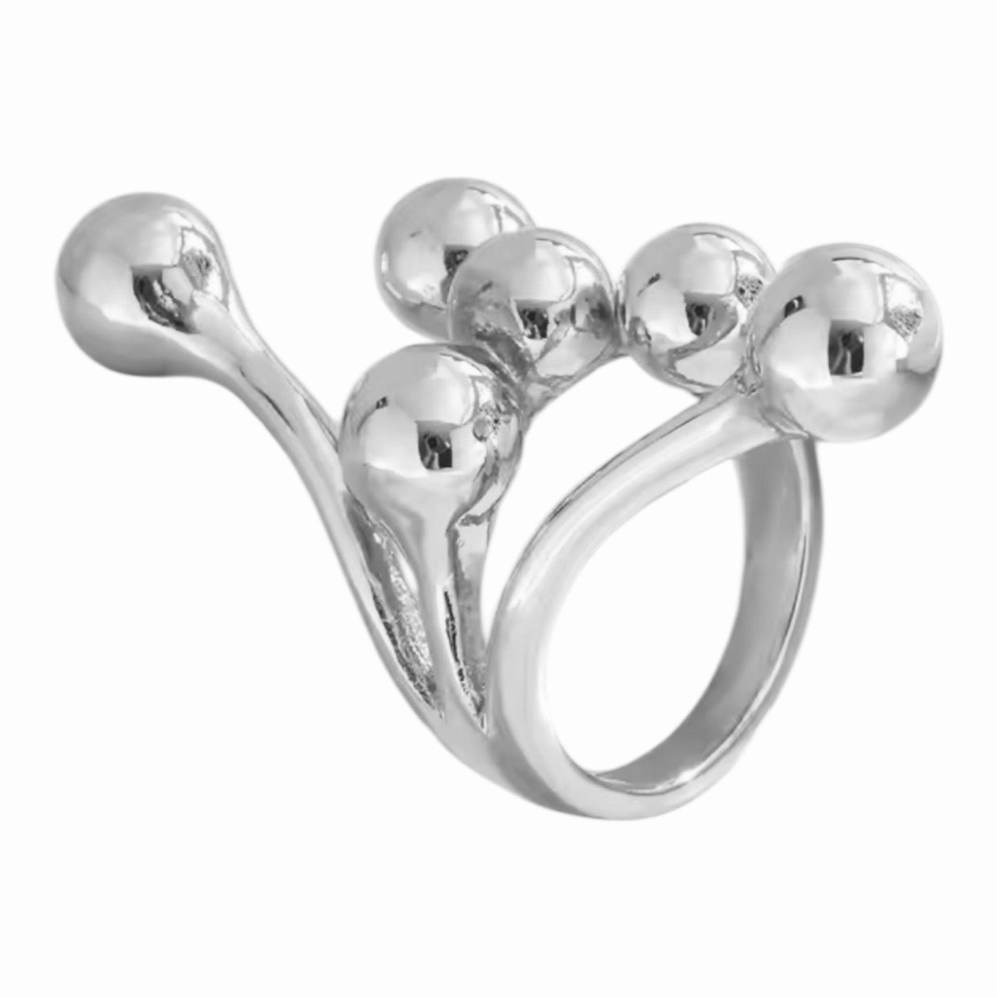 BAGUE ORBE - ACIER INOXYDABLE - Maison Rin