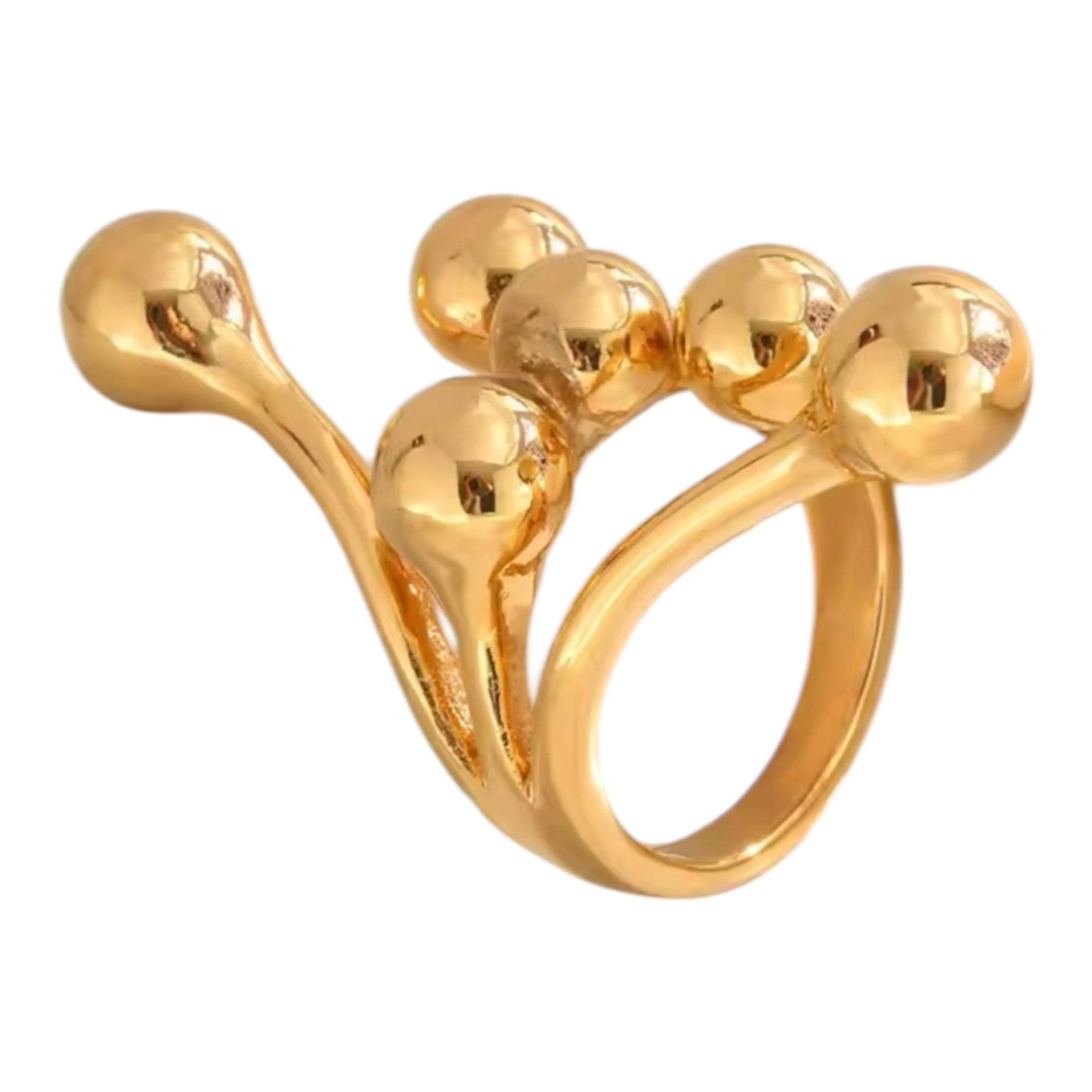 BAGUE ORBE - ACIER INOXYDABLE - Maison Rin