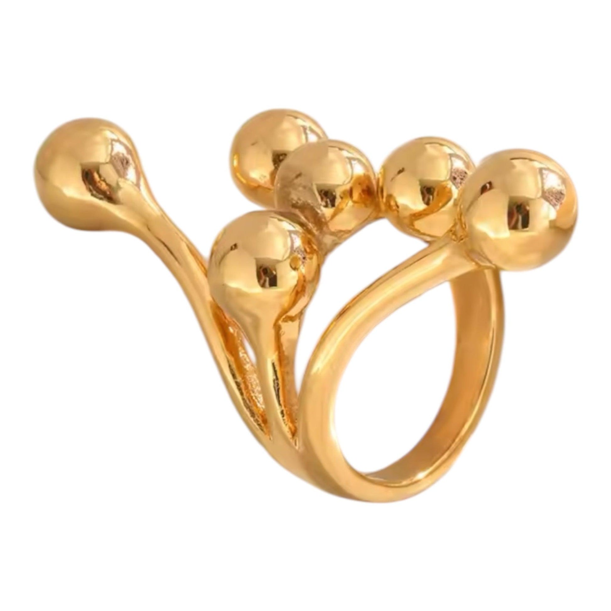 BAGUE ORBE - ACIER INOXYDABLE - Maison Rin