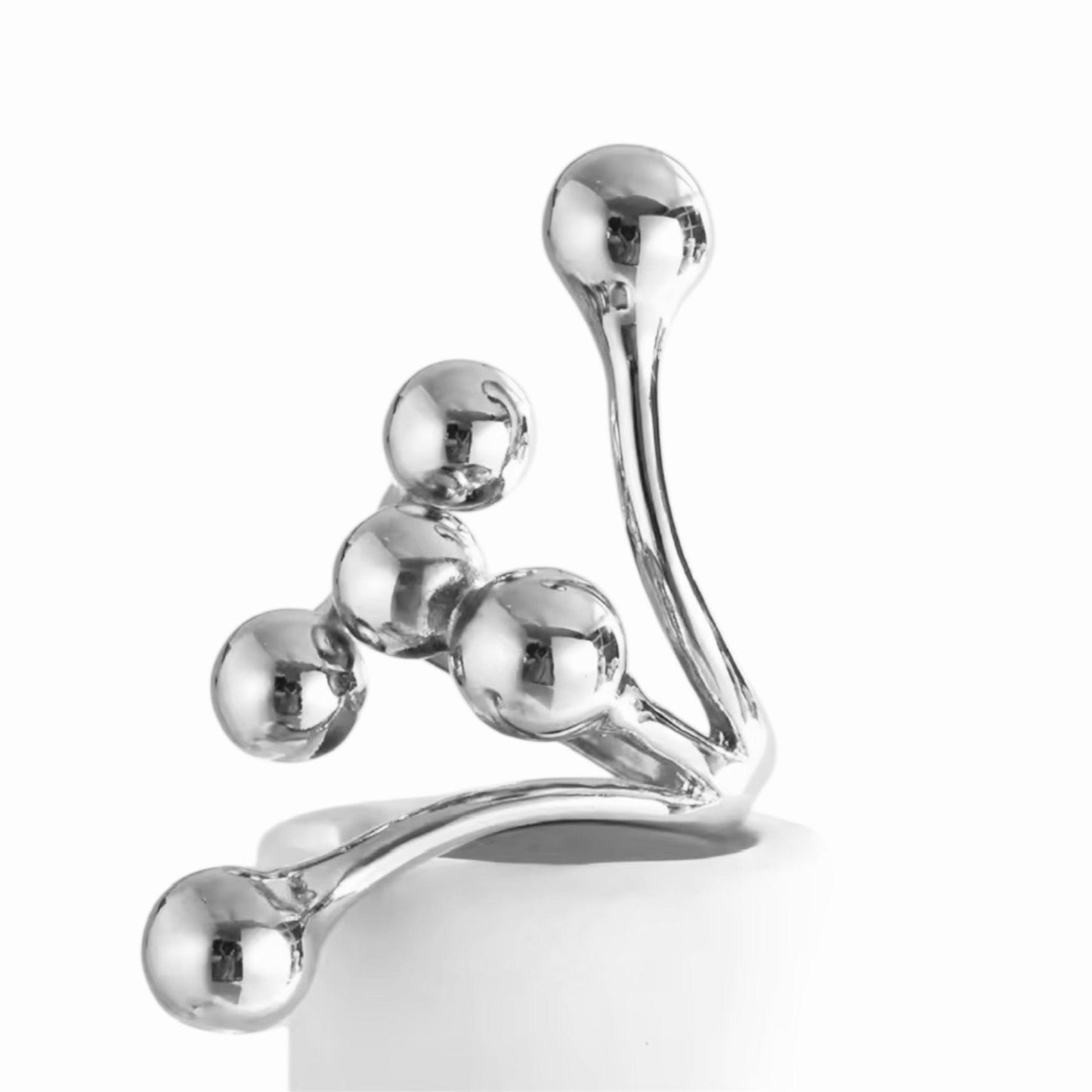 BAGUE ORBE - ACIER INOXYDABLE - Maison Rin