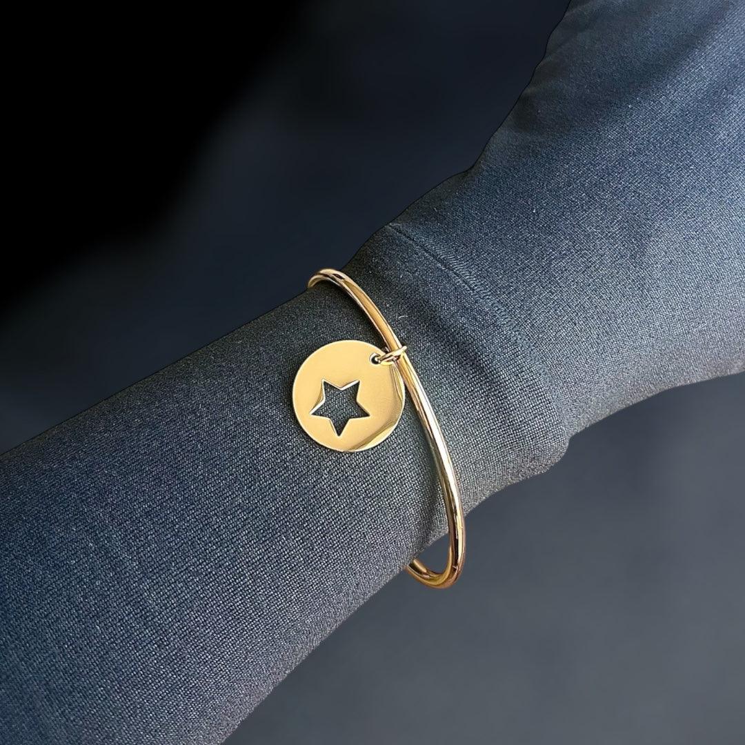 JONC ETOILÉ - ACIER INOXYDABLE - Maison Rin