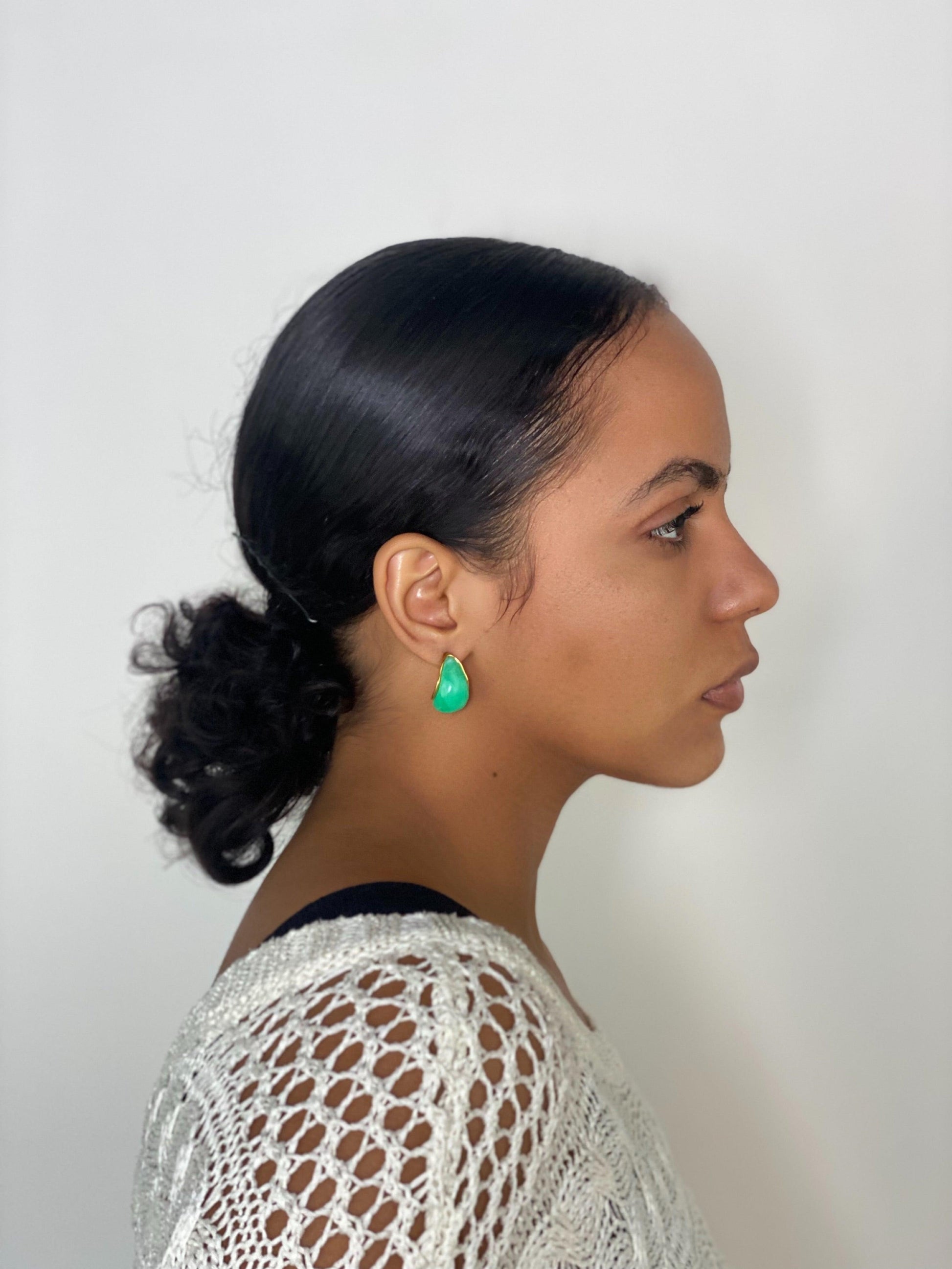 BOUCLES D'OREILLES RIVIERA - INOXYDABLE - Maison Rin