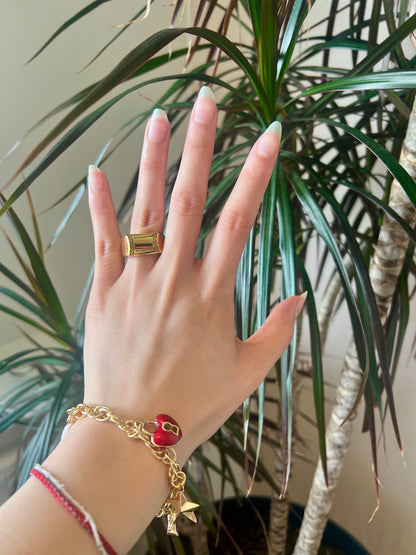 BRACELET LA MIRAGE - PLAQUÉ OR - Maison Rin