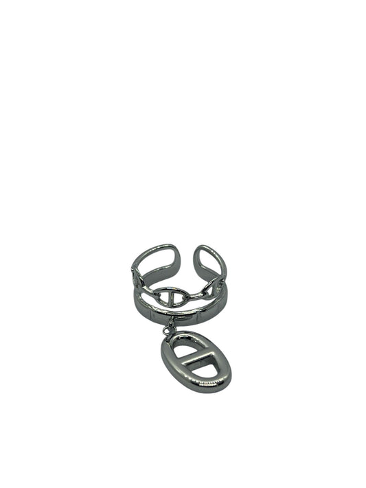 BAGUE MONICA - ACIER INOXYDABLE - Maison Rin