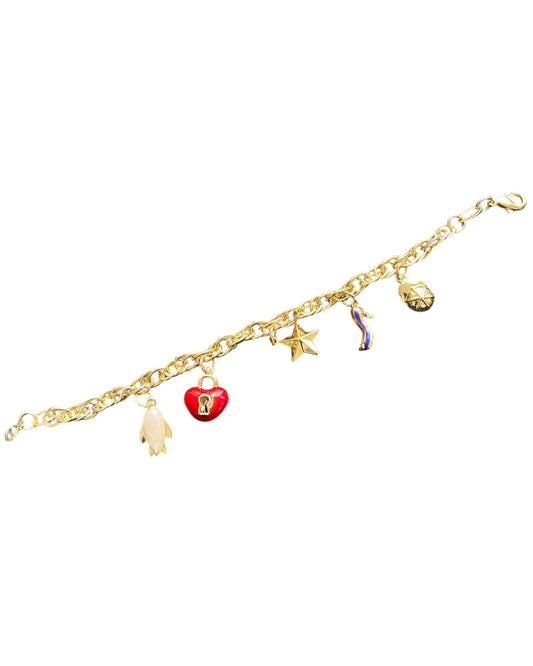 BRACELET LA MIRAGE - PLAQUÉ OR - Maison Rin
